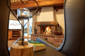 Luxus Ferienhaus Salzburg Chalet mit Pool, Sauna, Whirlpool, Kamin